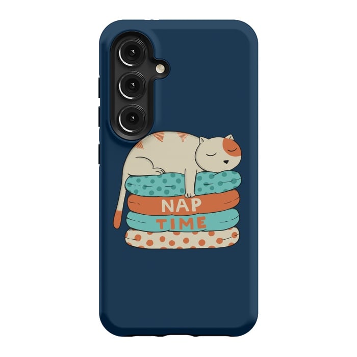 Galaxy S24 StrongFit Cat Nap by Coffee Man