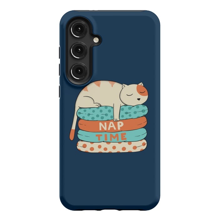 Galaxy S24 Plus StrongFit Cat Nap by Coffee Man