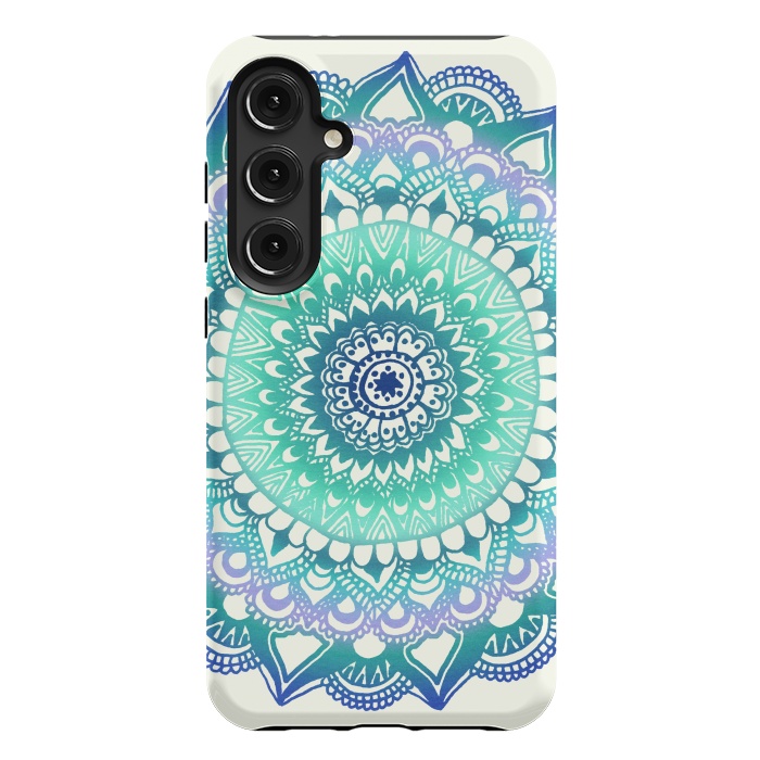 Galaxy S24 Plus StrongFit Deep Forest Flower by Tangerine-Tane