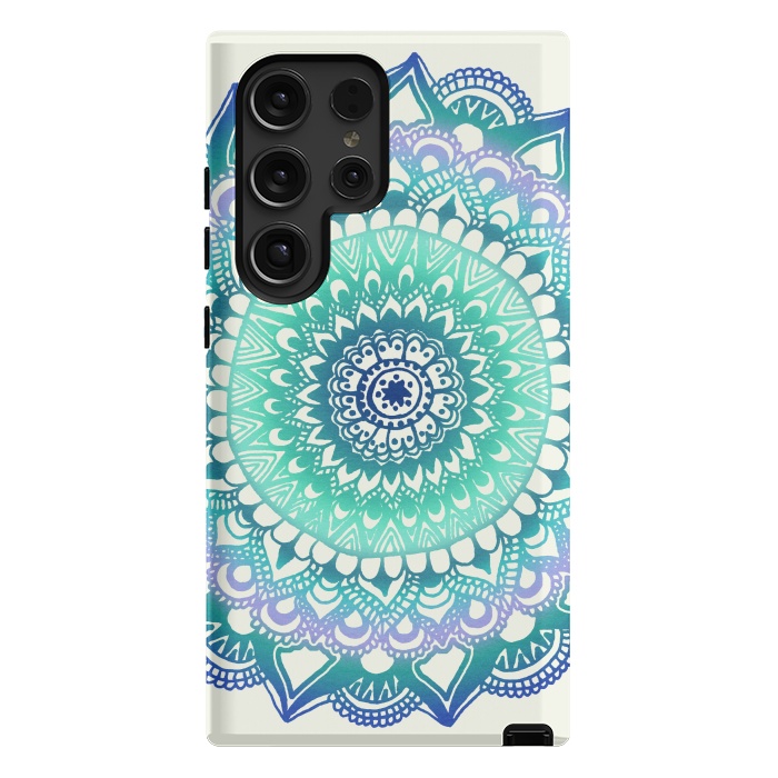 Galaxy S24 Ultra StrongFit Deep Forest Flower by Tangerine-Tane