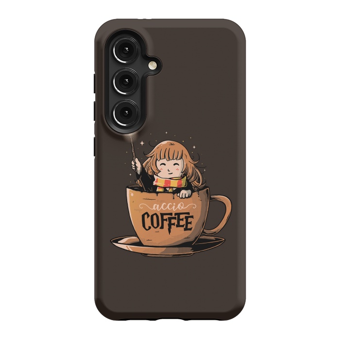 Galaxy S24 StrongFit Accio Coffee by eduely
