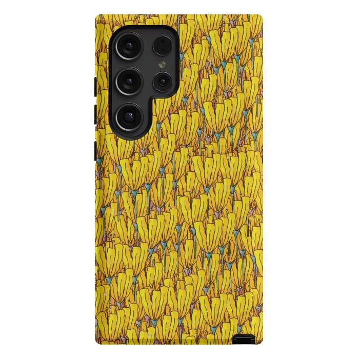 Galaxy S24 Ultra StrongFit Spring yellow flowers by Steve Wade (Swade)