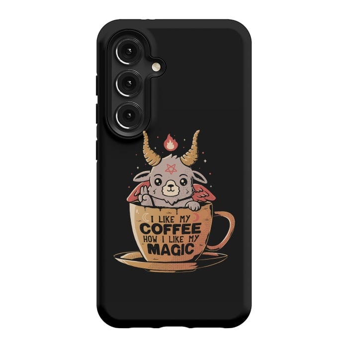 Galaxy S24 StrongFit Black Coffee by eduely