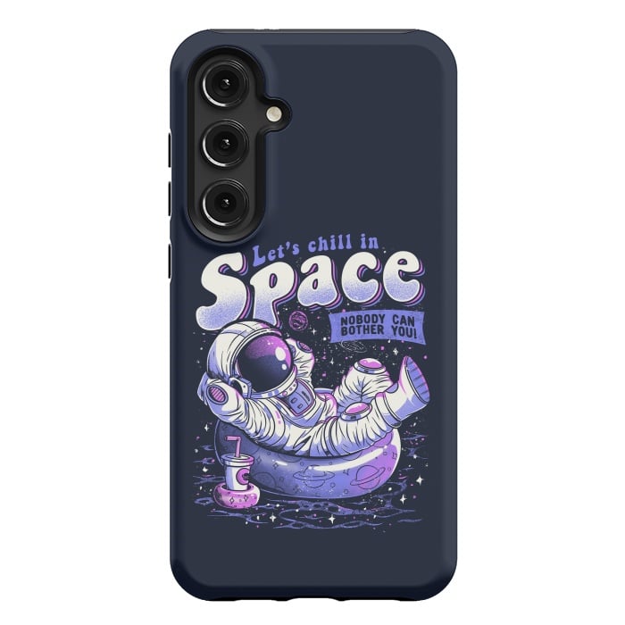 Galaxy S24 Plus StrongFit Chilling in Space by eduely
