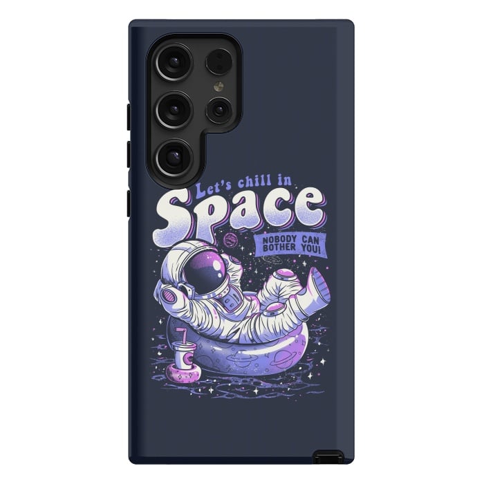 Galaxy S24 Ultra StrongFit Chilling in Space by eduely