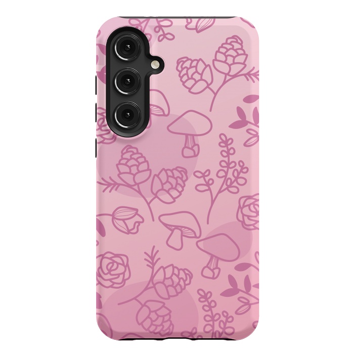 Galaxy S24 Plus StrongFit Flores Rosa by daivos