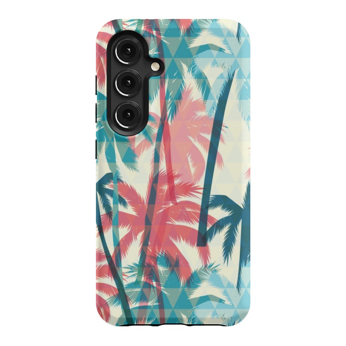 Galaxy S24 StrongFit TROPICAL TREES by MALLIKA