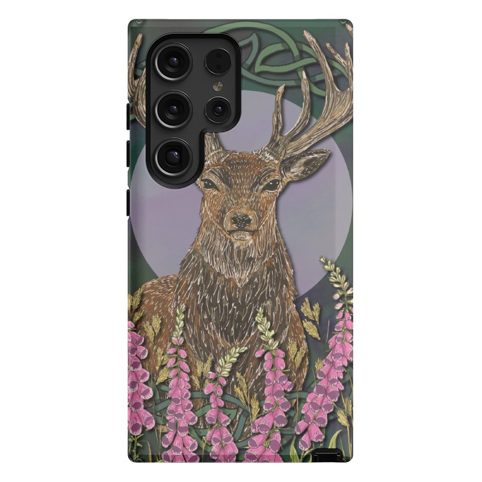 Galaxy S24 Ultra StrongFit Woodland Stag by Lotti Brown