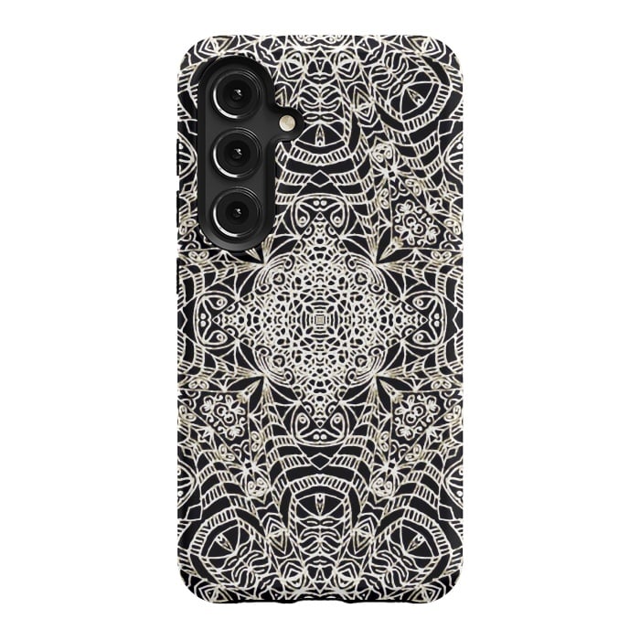 Galaxy S24 StrongFit Mehndi Ethnic Style G419 by Medusa GraphicArt