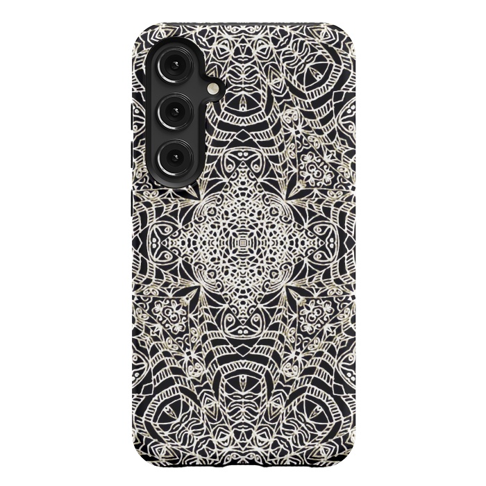 Galaxy S24 Plus StrongFit Mehndi Ethnic Style G419 by Medusa GraphicArt