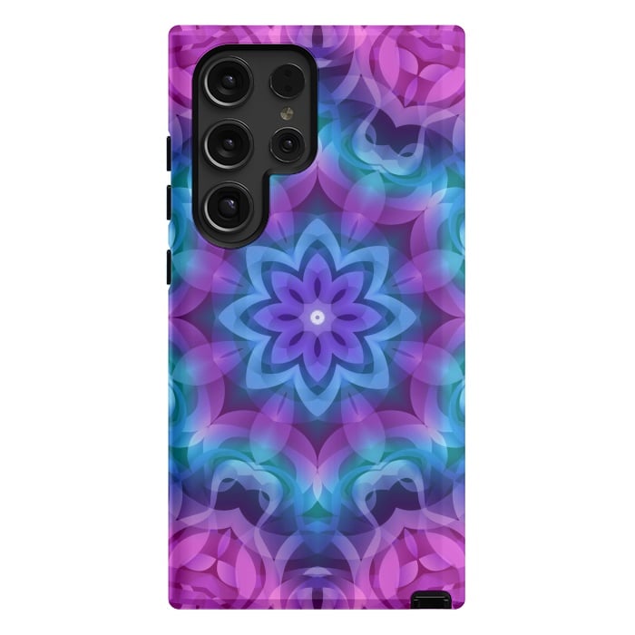 Galaxy S24 Ultra StrongFit Floral Abstract G269 by Medusa GraphicArt
