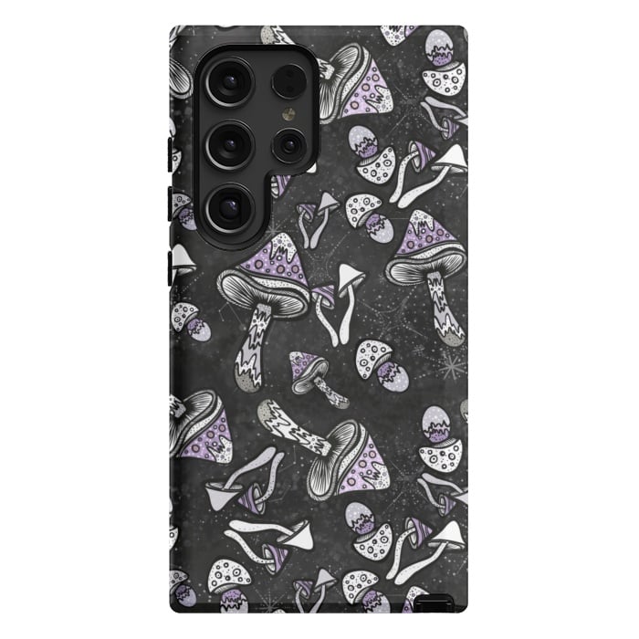 Galaxy S24 Ultra StrongFit Shrooms by Rose Halsey