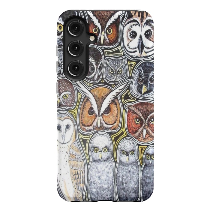 Galaxy S24 Plus StrongFit Owls of Costa Rica by Chloe Yzoard