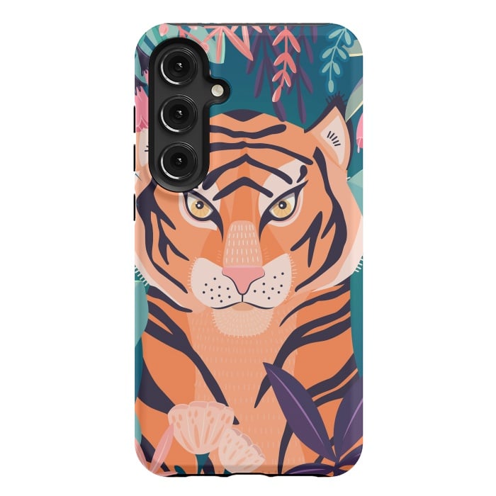 Galaxy S24 Plus StrongFit Tiger in nature by Jelena Obradovic