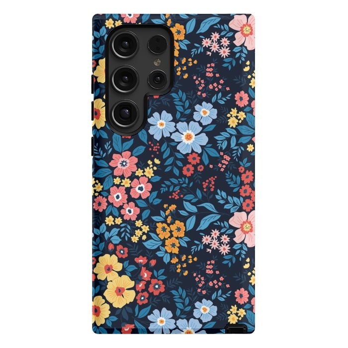 Galaxy S24 Ultra StrongFit Flowers in the Darkness by ArtsCase