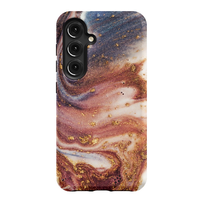 Galaxy S24 StrongFit Marble Sand by ArtsCase
