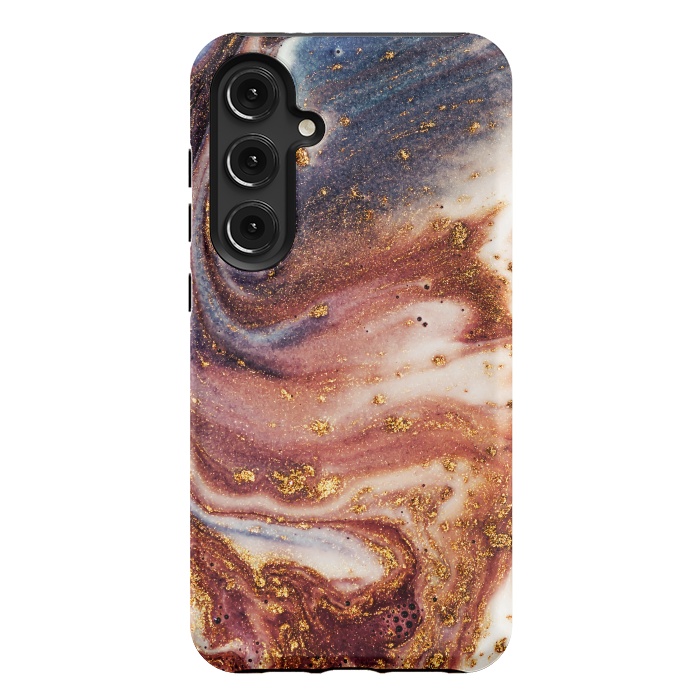 Galaxy S24 Plus StrongFit Marble Sand by ArtsCase