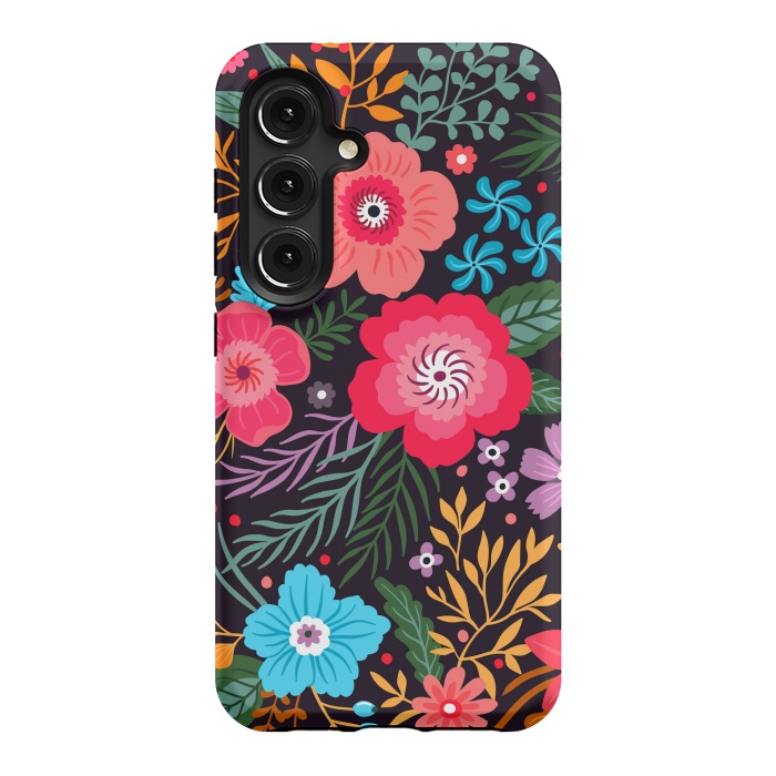 Galaxy S24 StrongFit In love with the flowers by ArtsCase