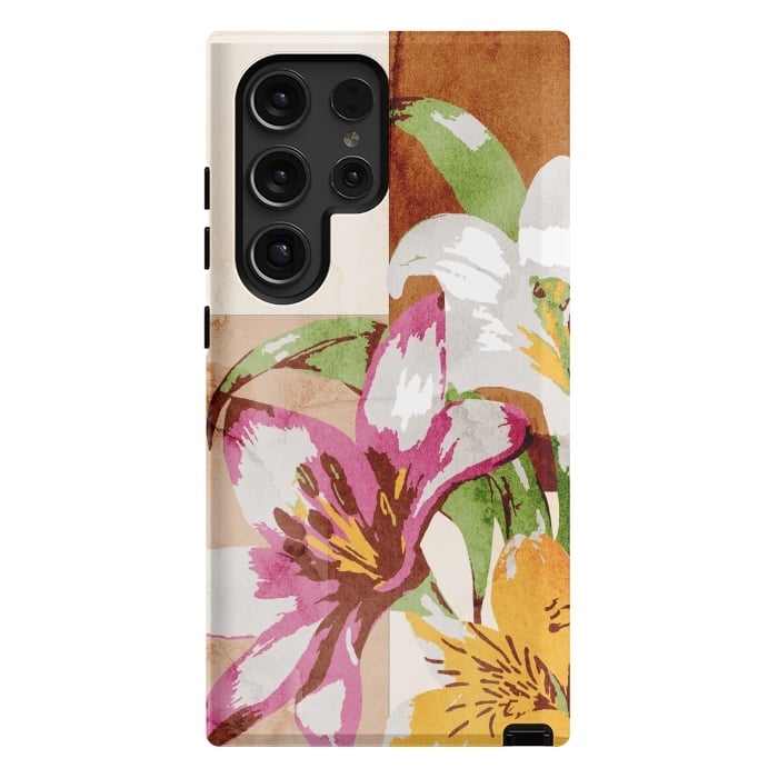 Galaxy S24 Ultra StrongFit Floral Insiration by Creativeaxle