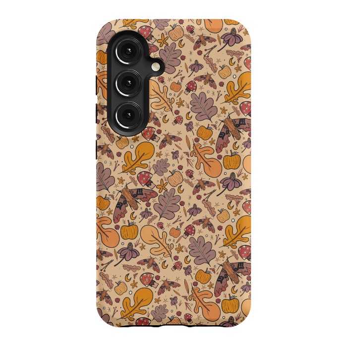 Galaxy S24 StrongFit Autumnal pattern by Steve Wade (Swade)
