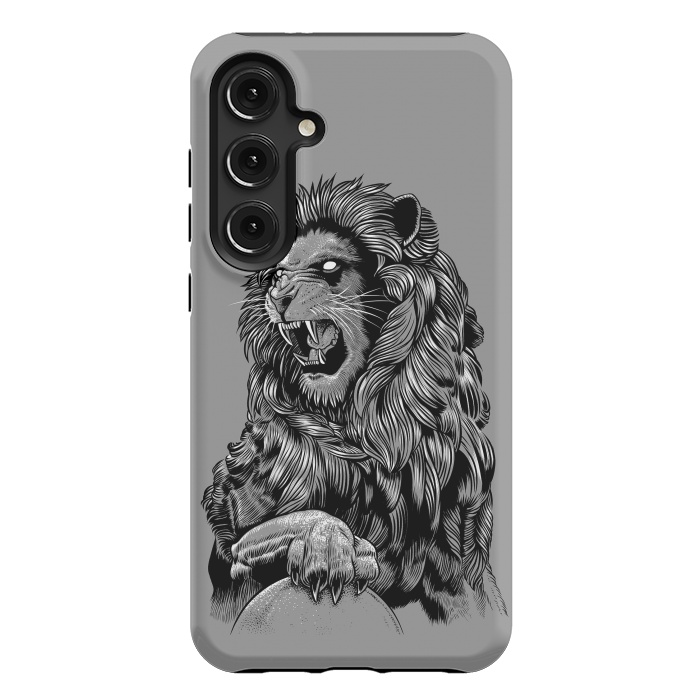 Galaxy S24 Plus StrongFit Statue lion by Alberto