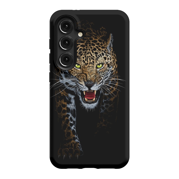 Galaxy S24 StrongFit Leopard in the shadows by Alberto