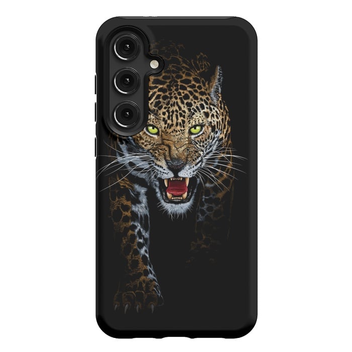 Galaxy S24 Plus StrongFit Leopard in the shadows by Alberto