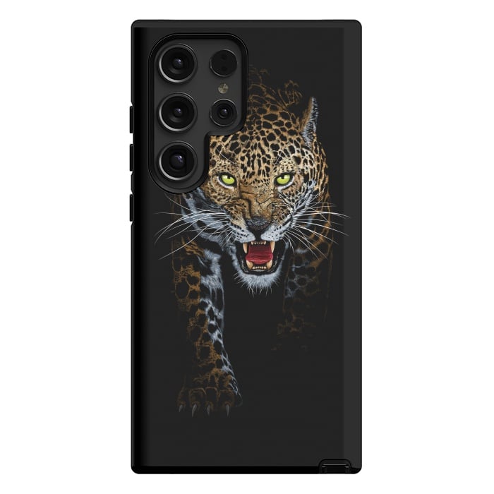 Galaxy S24 Ultra StrongFit Leopard in the shadows by Alberto