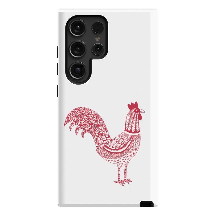 Galaxy S24 Ultra StrongFit The Most Magnificent Rooster in the Chicken Coop by Nic Squirrell