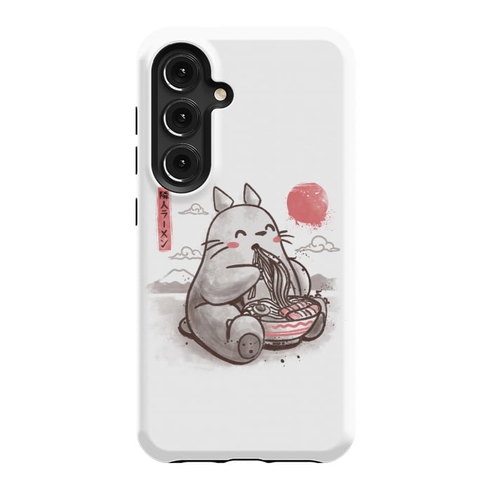 Galaxy S24 StrongFit Ramen Neighbor Cute Funny Gift by eduely