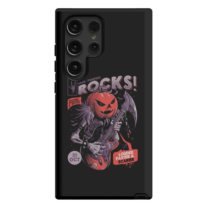 Galaxy S24 Ultra StrongFit Rock Pumpkin by eduely