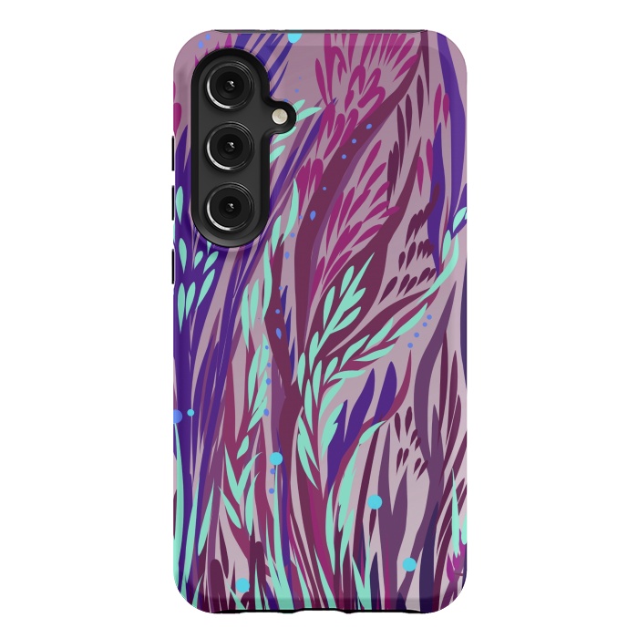 Galaxy S24 Plus StrongFit Floral collection  by Josie