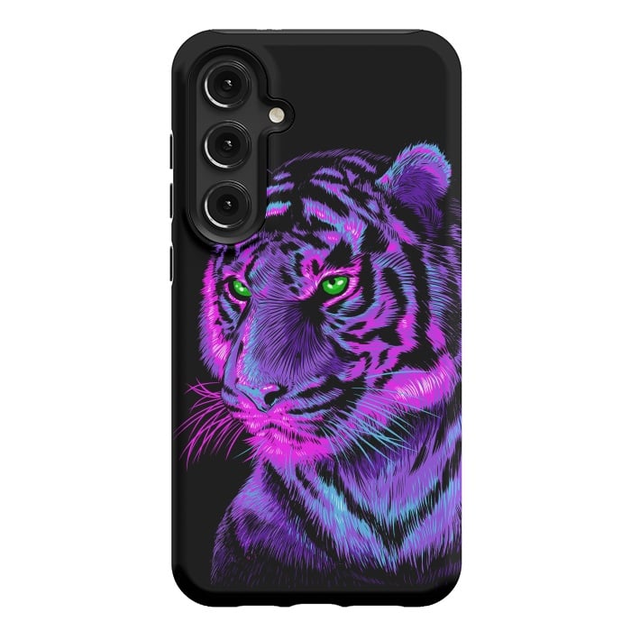 Galaxy S24 Plus StrongFit Lilac tiger by Alberto