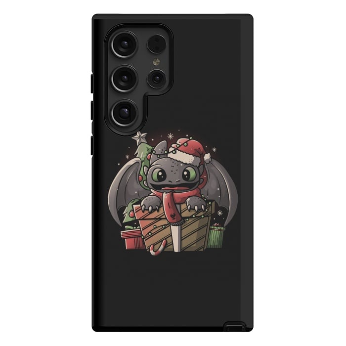 Galaxy S24 Ultra StrongFit Dragon Anatomy Cute Funny Dragon Gift by eduely