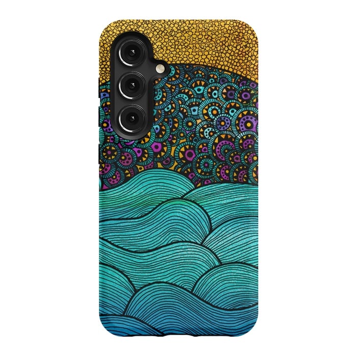 Galaxy S24 StrongFit oceania big by Pom Graphic Design