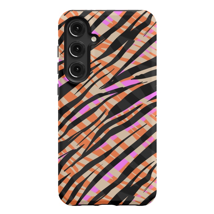 Galaxy S24 Plus StrongFit Tiger skin by Laura Grant