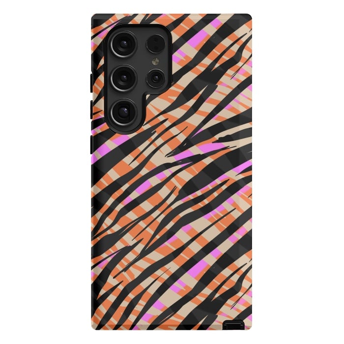 Galaxy S24 Ultra StrongFit Tiger skin by Laura Grant
