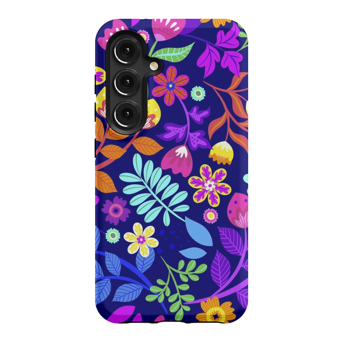 Galaxy S24 StrongFit Cute Flowers by ArtsCase