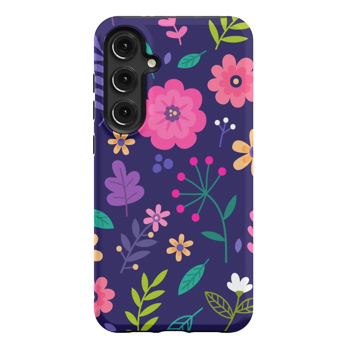 Galaxy S24 Plus StrongFit Ditsy Flowers by ArtsCase