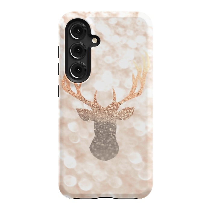 Galaxy S24 StrongFit CHAMPAGNER SANDY  STAG by Monika Strigel