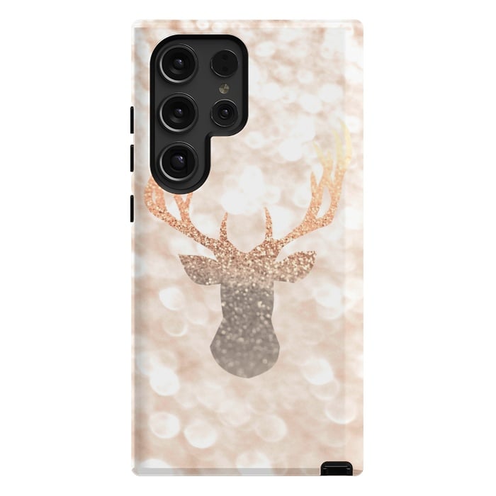 Galaxy S24 Ultra StrongFit CHAMPAGNER SANDY  STAG by Monika Strigel
