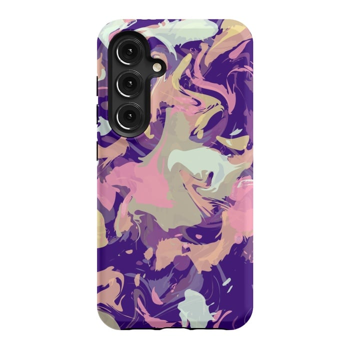 Galaxy S24 StrongFit ACUARELA by ArtsCase