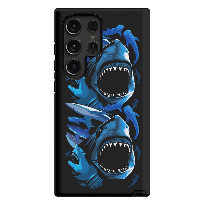 Galaxy S24 Ultra StrongFit Sharks predators by Alberto