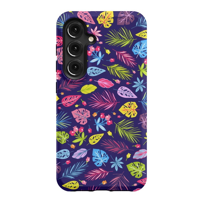 Galaxy S24 StrongFit Summer Coulored Floral Design by ArtsCase