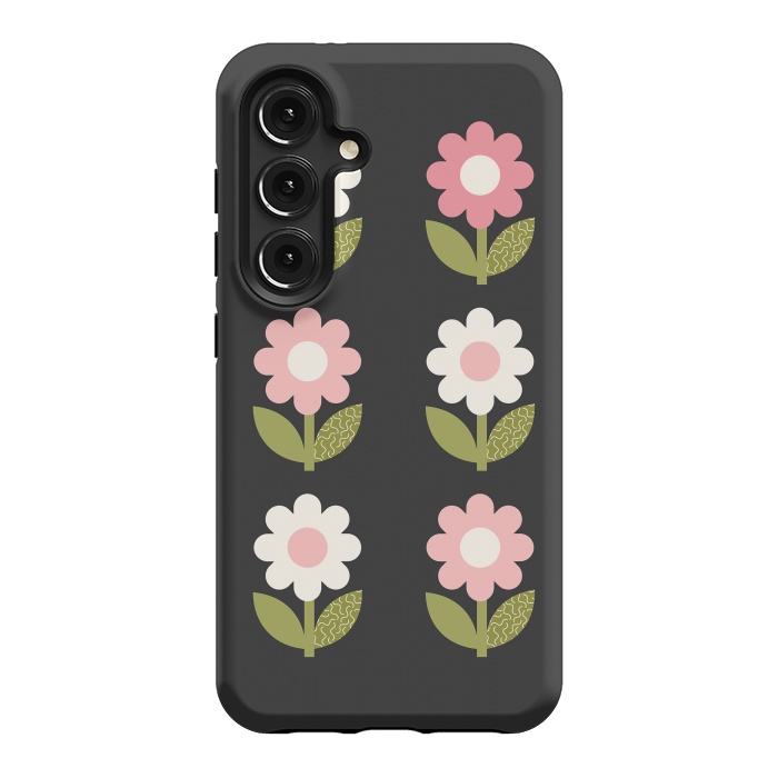 Galaxy S24 StrongFit Spring Floral by ArtPrInk