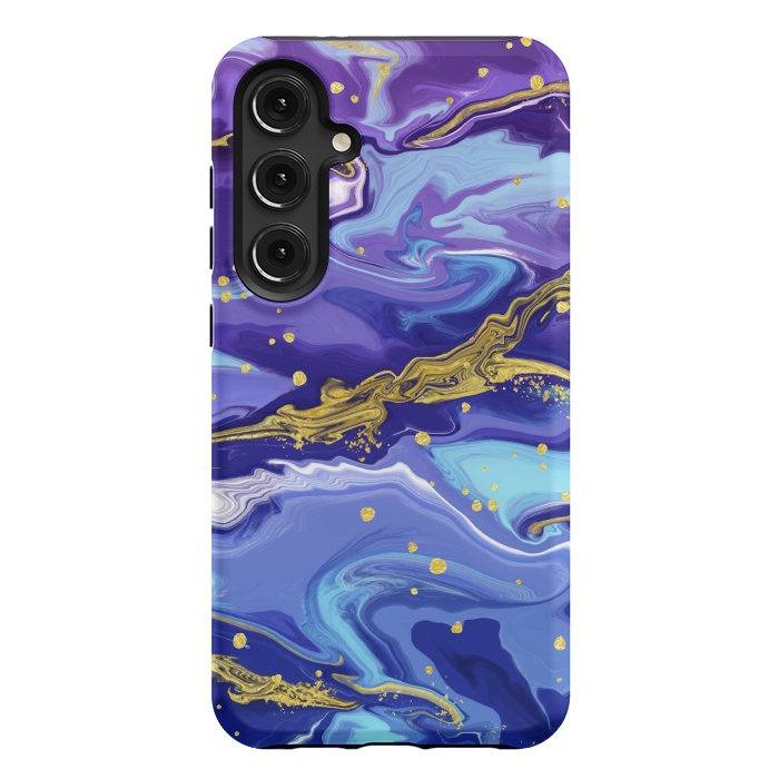 Galaxy S24 Plus StrongFit Colorful Marble by ArtsCase