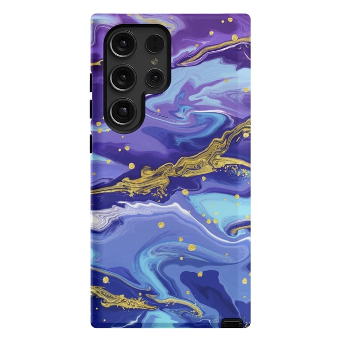 Galaxy S24 Ultra StrongFit Colorful Marble by ArtsCase
