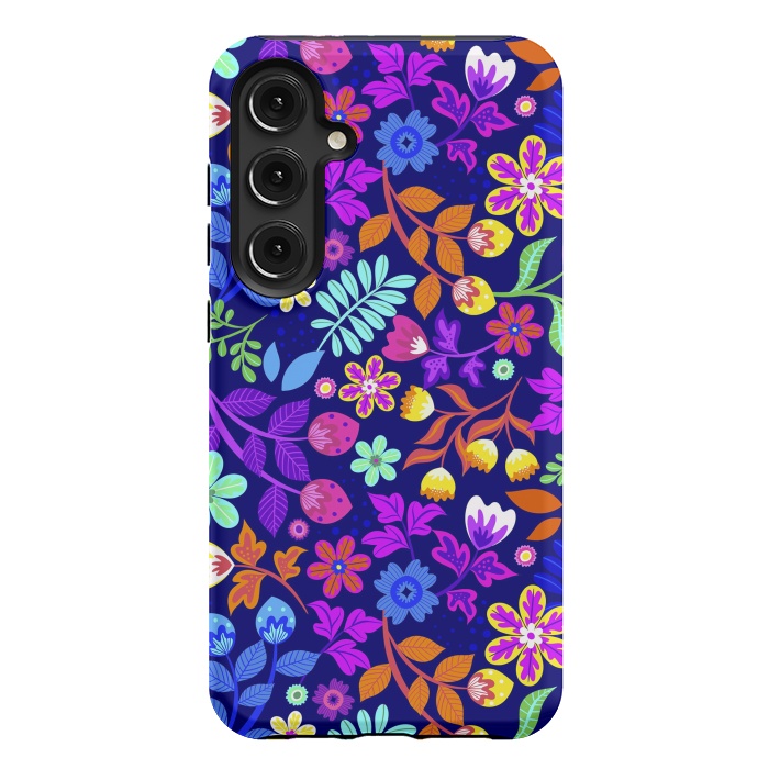 Galaxy S24 Plus StrongFit Cute Flowers I by ArtsCase