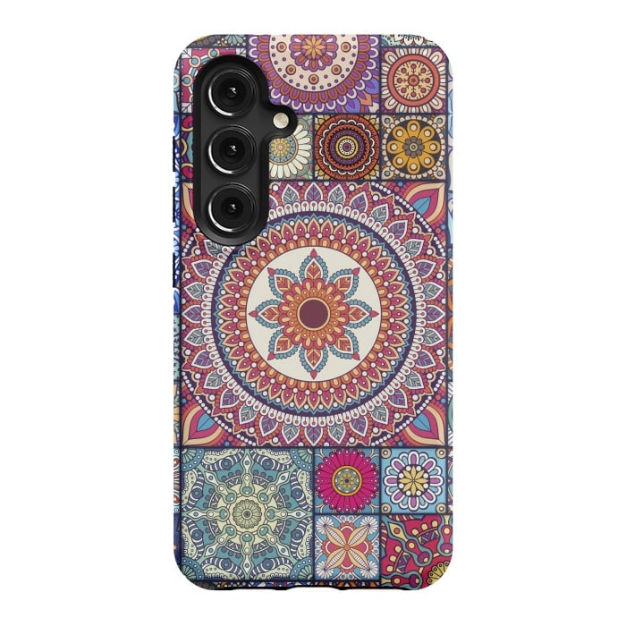 Galaxy S24 StrongFit Different Types of Mandalas by ArtsCase