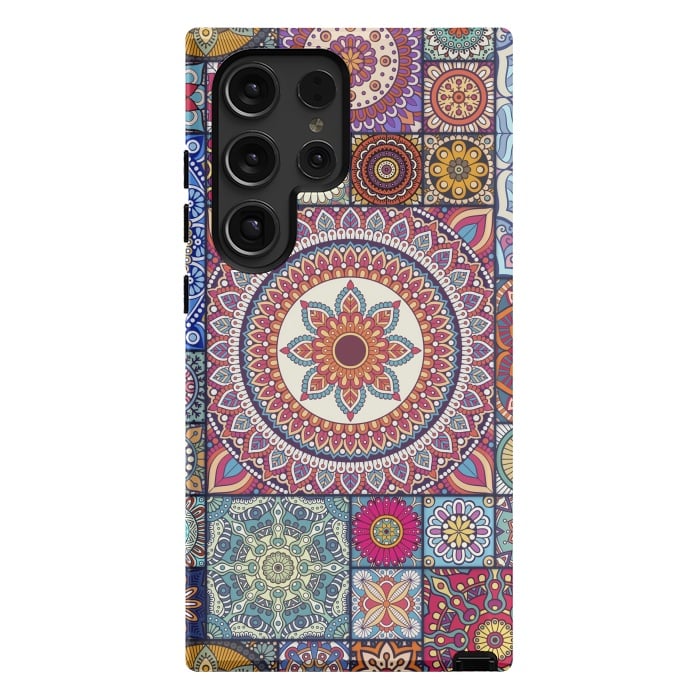 Galaxy S24 Ultra StrongFit Different Types of Mandalas by ArtsCase